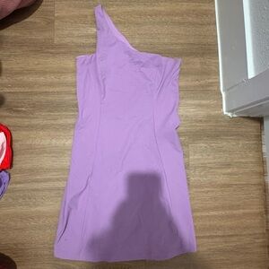 Outdoor voices one shoulder exercise dress